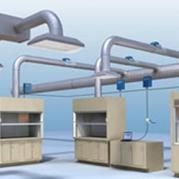هود شیمیایی و سیستم HVAC آزمایشگاه