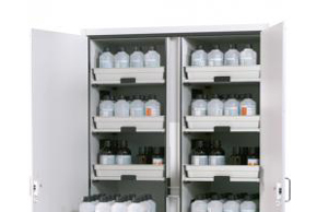 کابینت ایمنی نگهداری اسید و باز