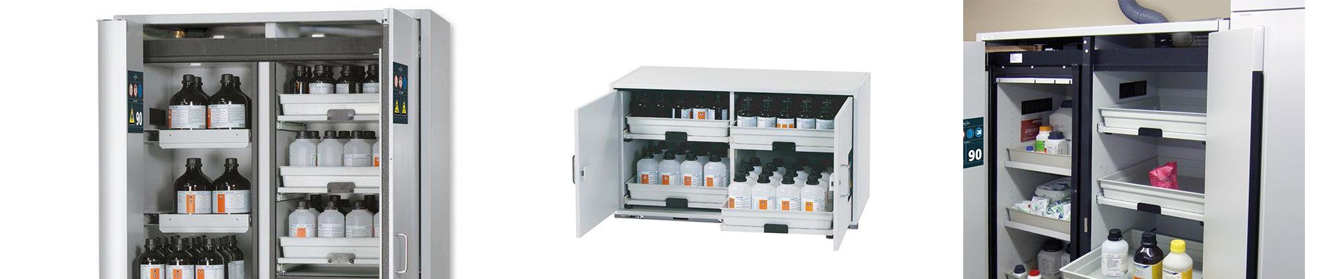 کابینت ایمنی نگهداری اسید و باز