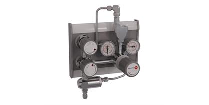 پنل کنترل گاز SP300-E مجهز به قطع کن اضطراری